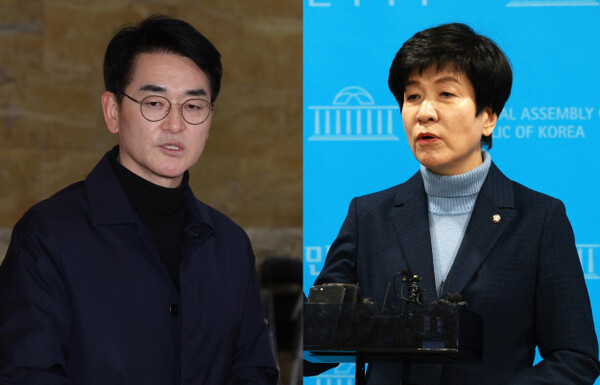 더불어민주당 현역 평가 하위 20% 대상자 통보를 받은 김영주, 박용진 의원.